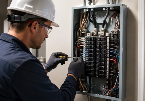 02 500x350 electrical panel work